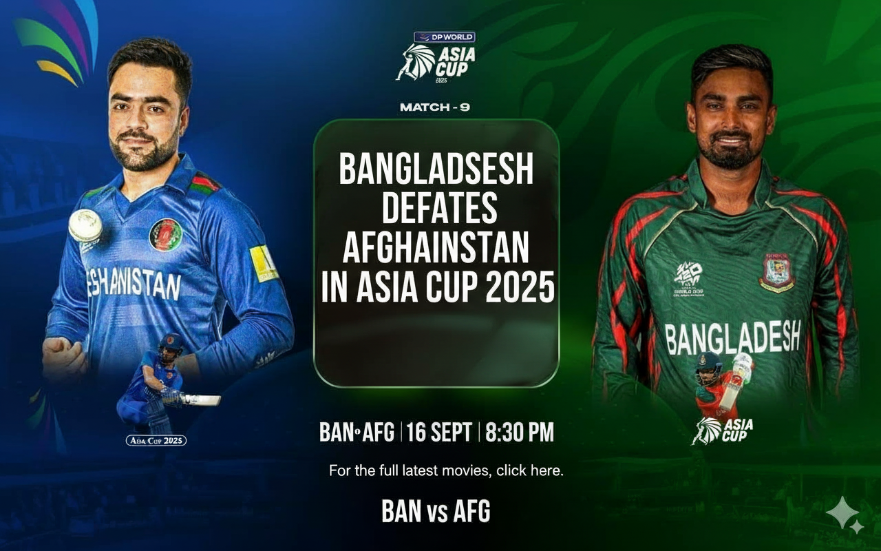 Bangladesh Defeats Afghanistan in Asia Cup 2025