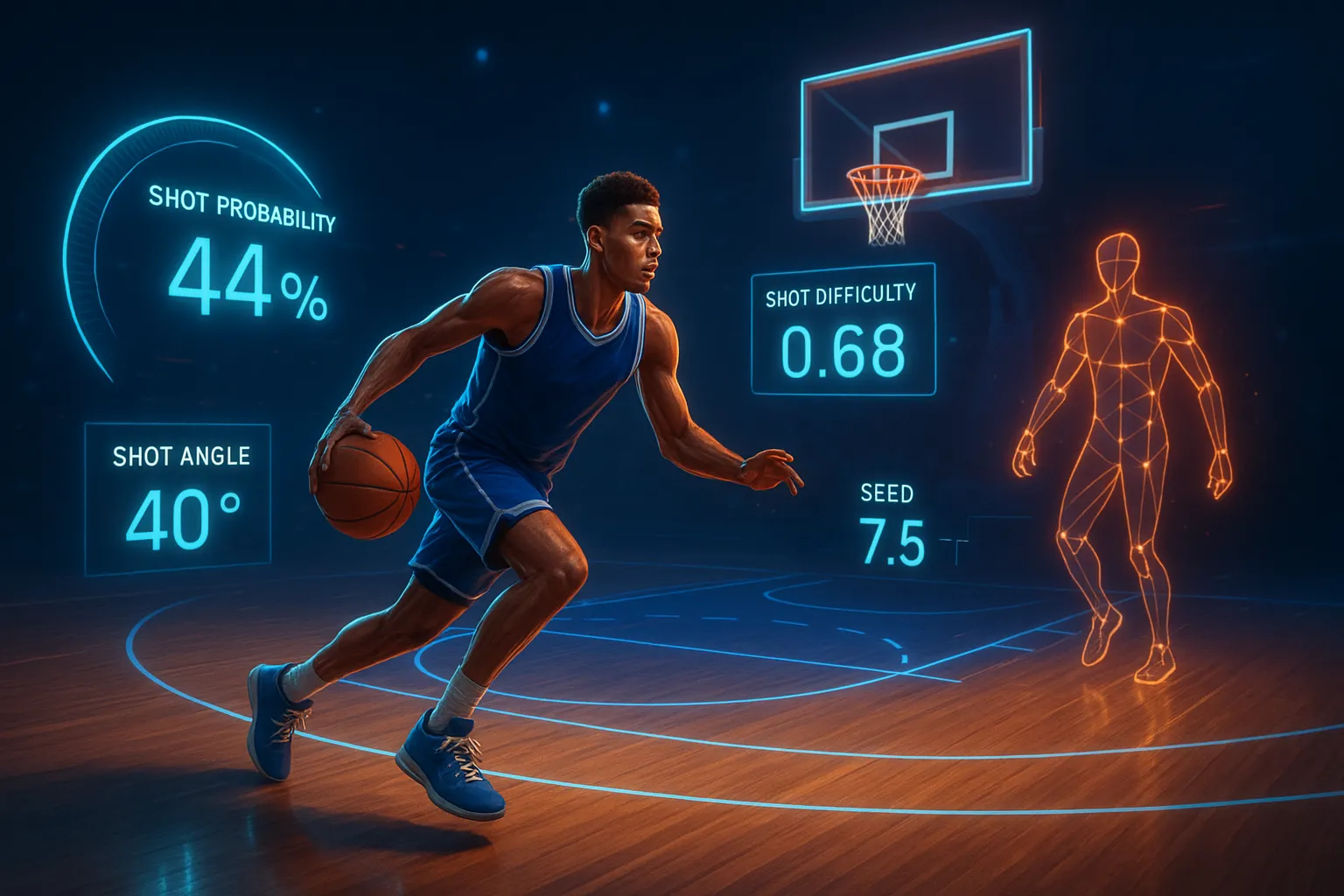 AI body-tracking in NBA