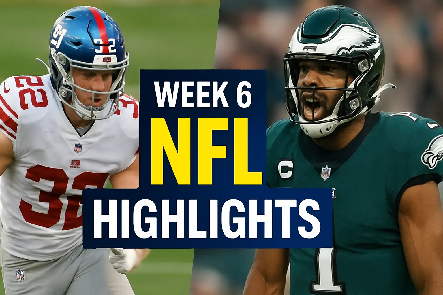 Week 6 NFL Highlights