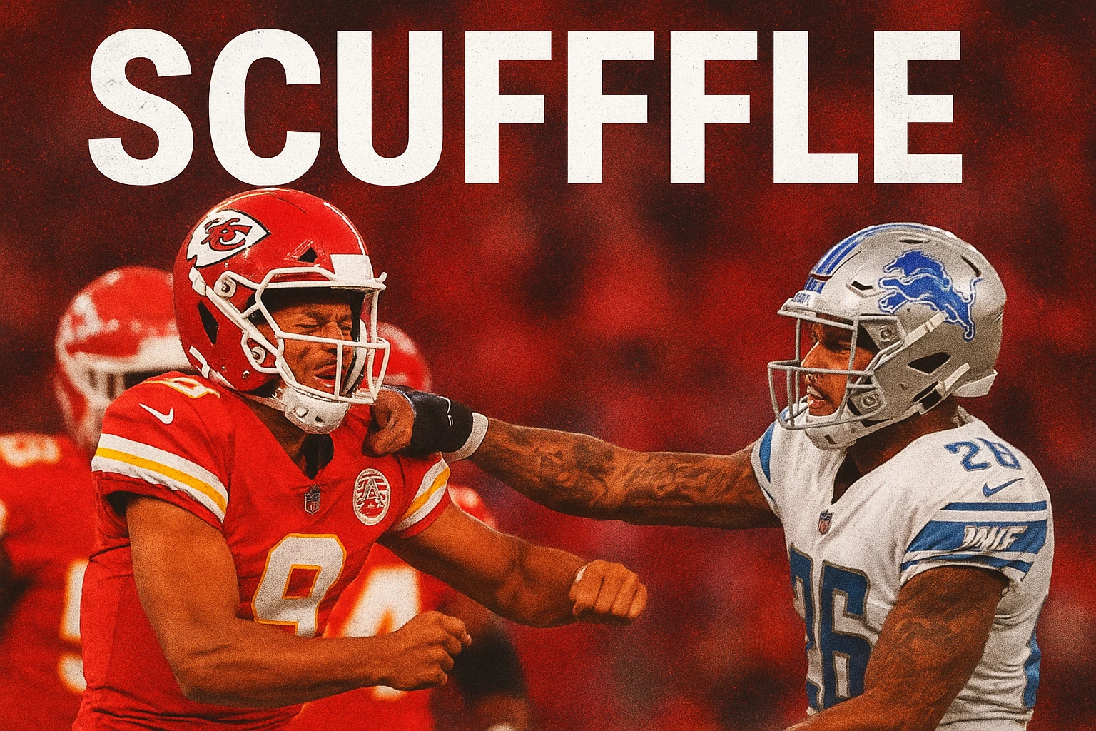 Branch-Smith Schuster Scuffle fight