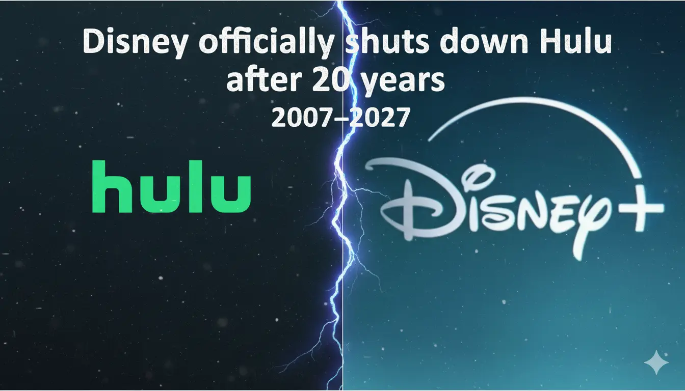 Disney officially shuts down Hulu after 20 years