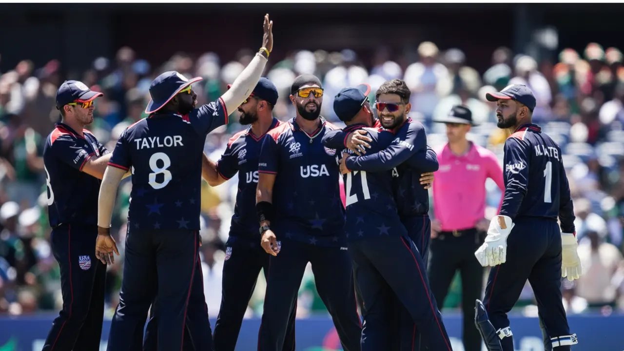 USA Cricket Team Victory