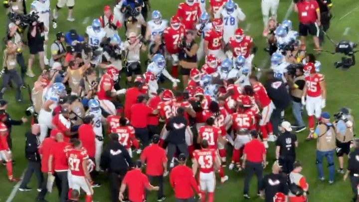 Branch-Smith Schuster Scuffle fight