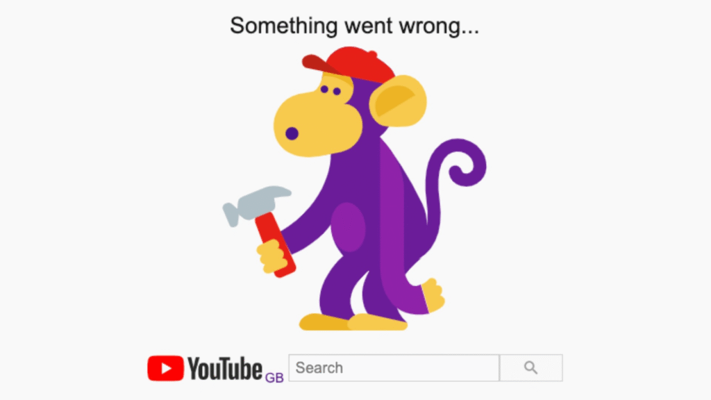 YouTube Goes Down In USA