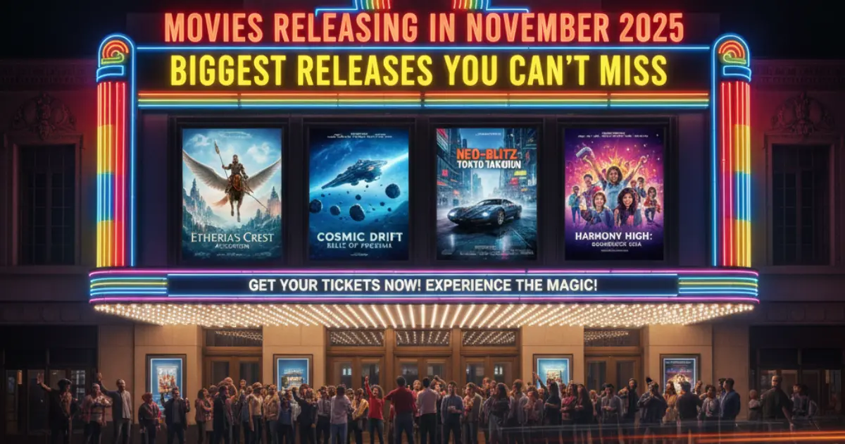 Movies Releasing in November 2025