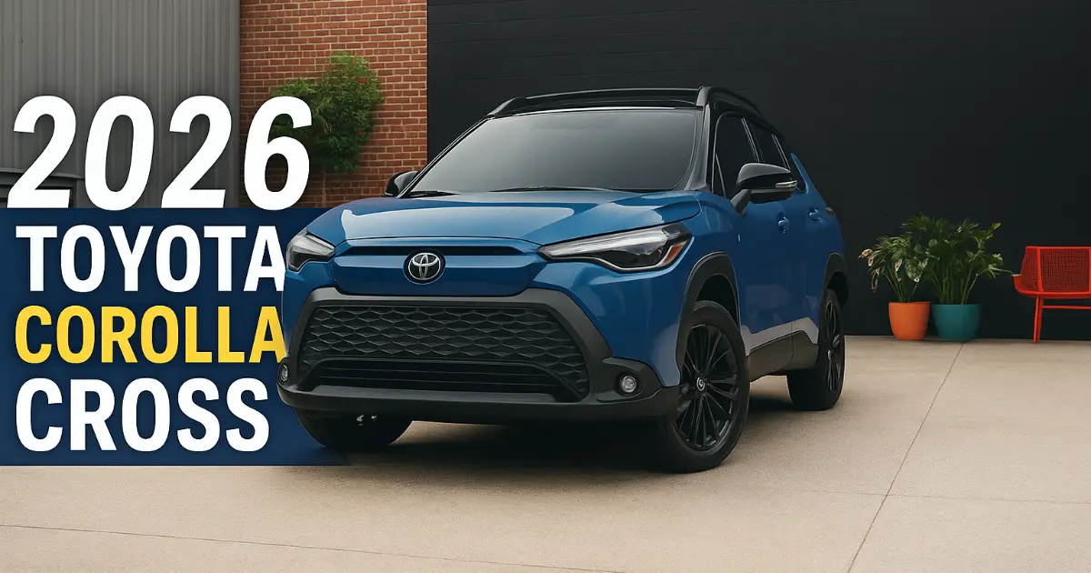 2026 Toyota Corolla Cross