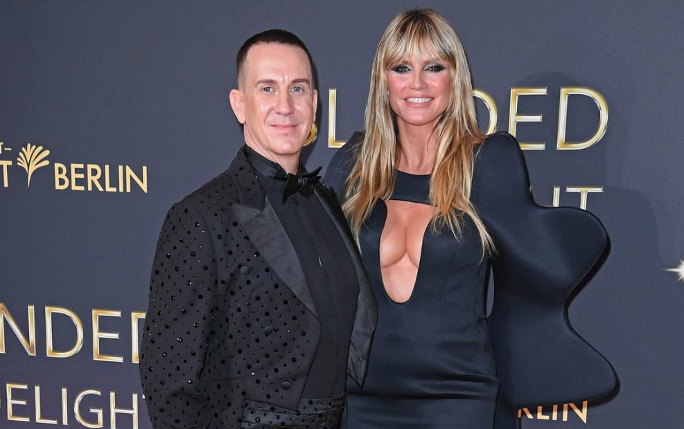 Heidi Klum Stuns in Daring Mini Dress