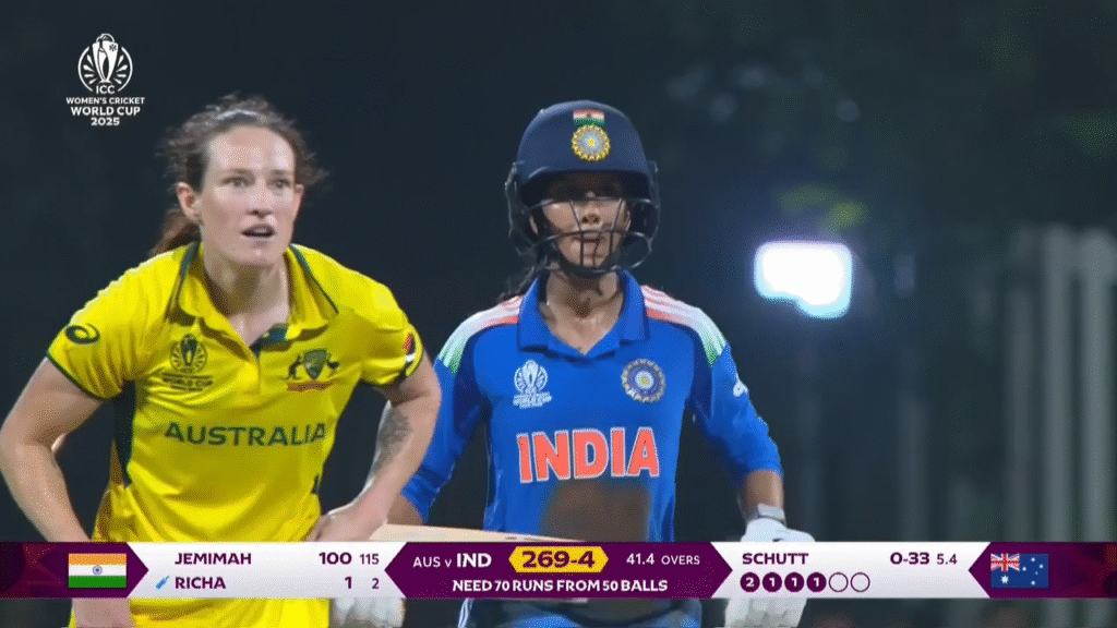 Jemimah's Unforgettable Century