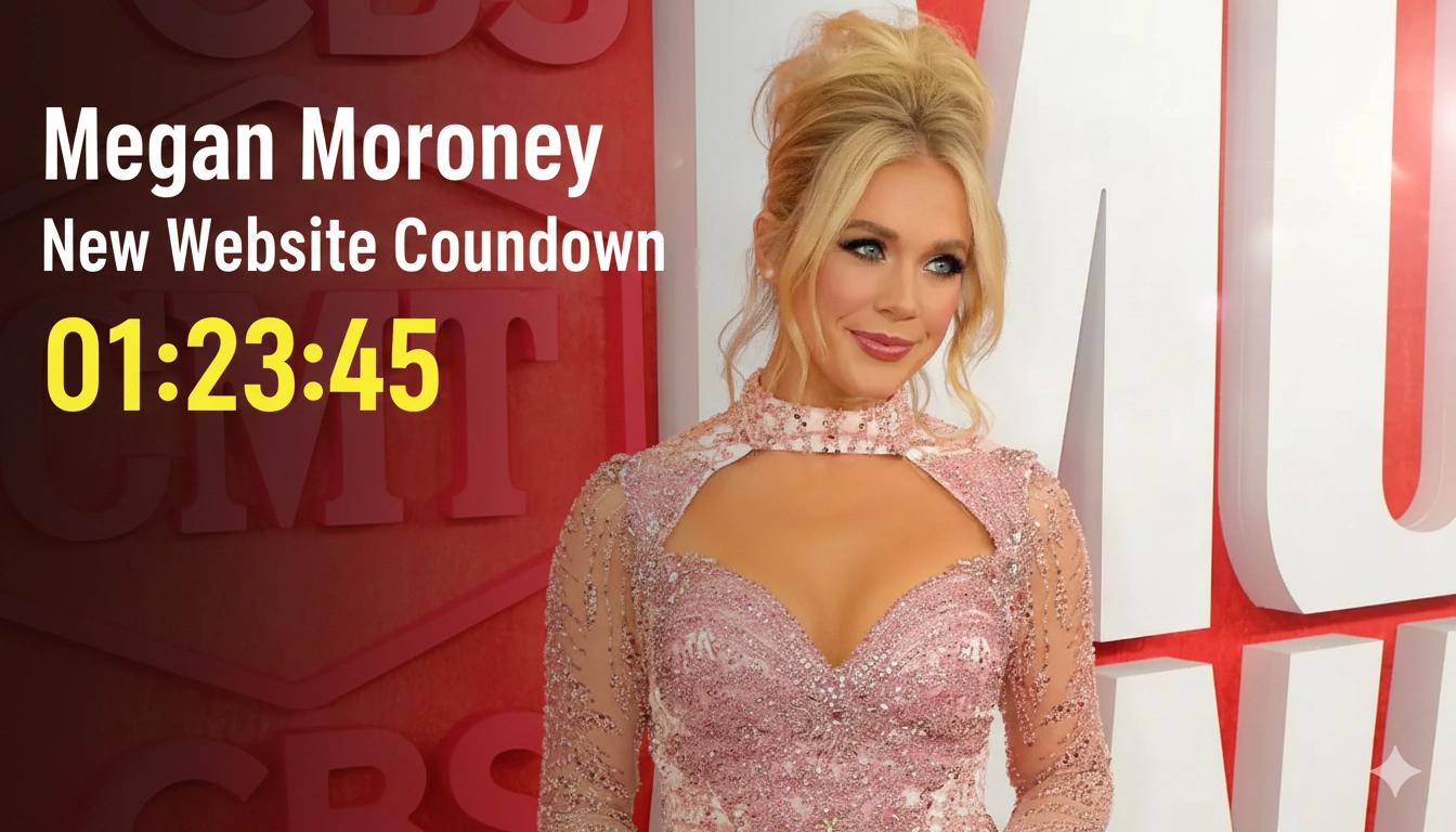 Megan Moroney New Website Countdown