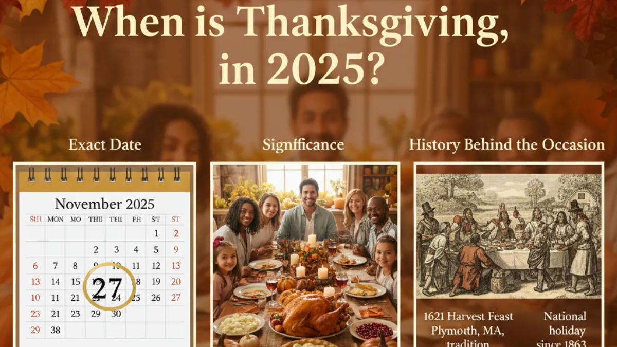 When is Thanksgiving in 2025