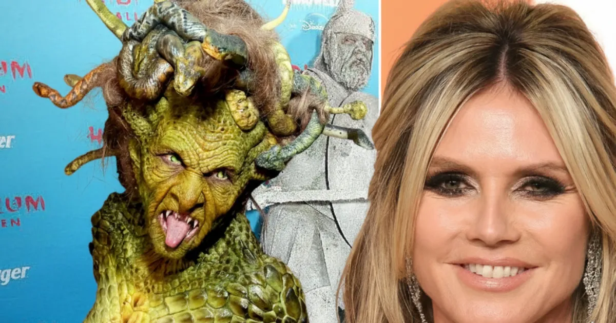 Heidi Klum Medusa Costume