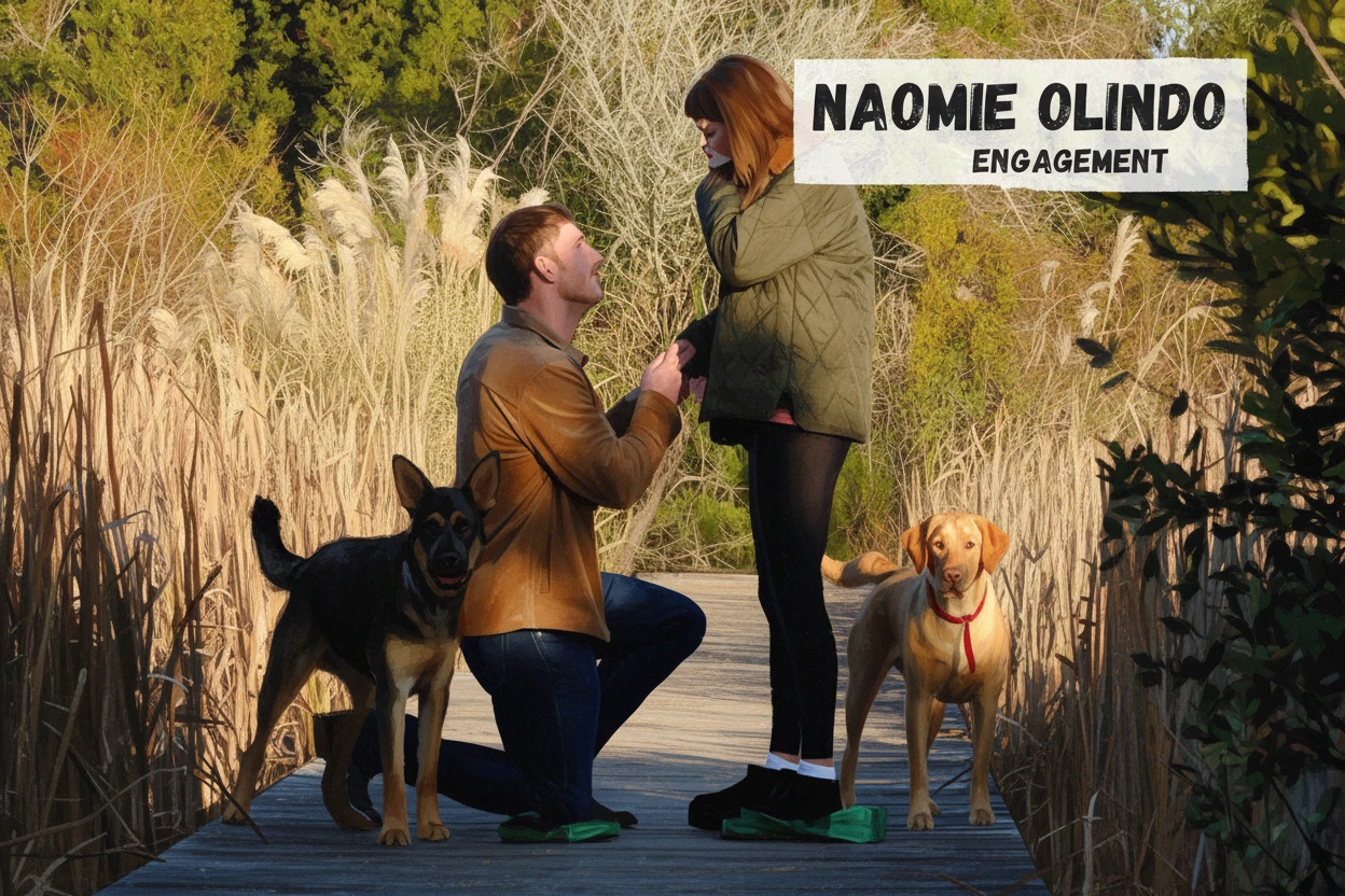 Naomie Olindo engagement