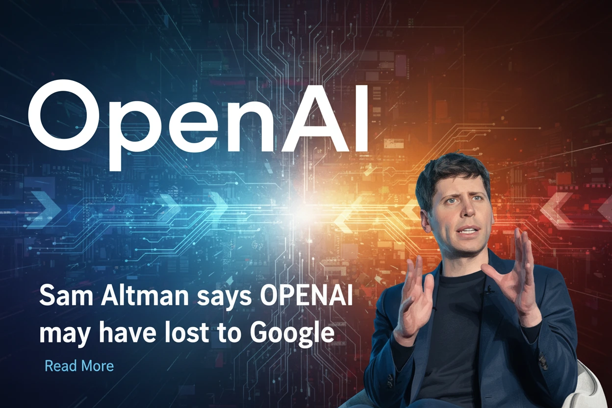Sam Altman says OpenAI may have lost to Google