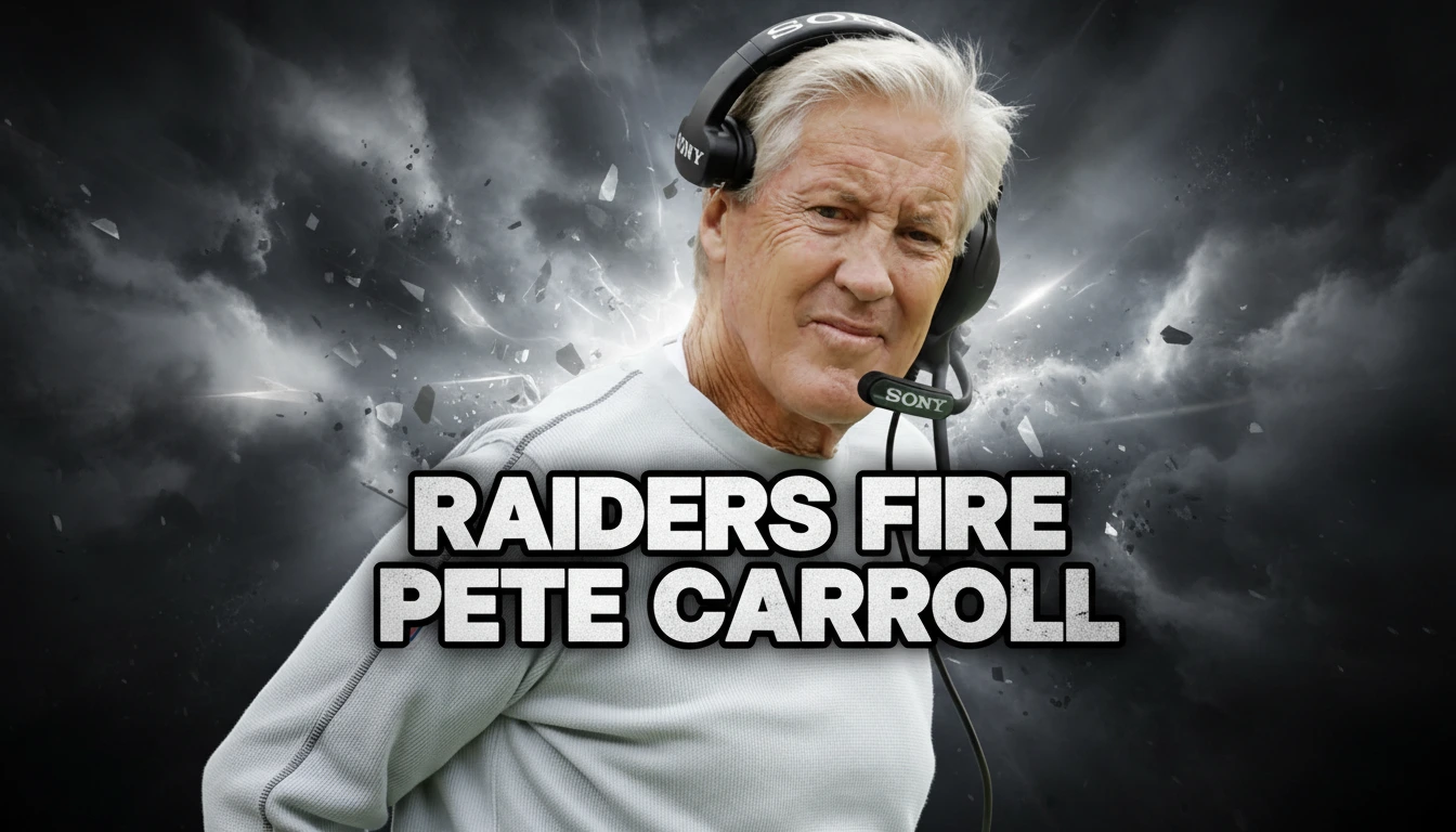 Raiders Fire Pete Carroll
